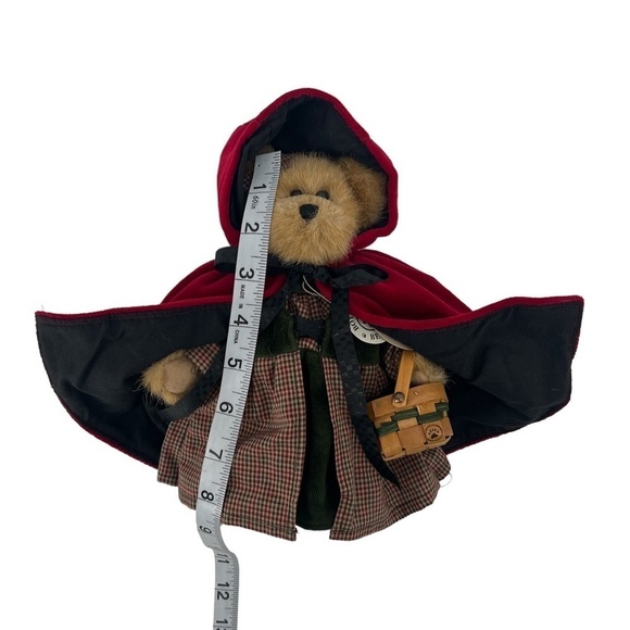 NWT Boyds Bears Bailey Little Red Riding Hood Vintage Teddy Bear - Picture 5 of 7